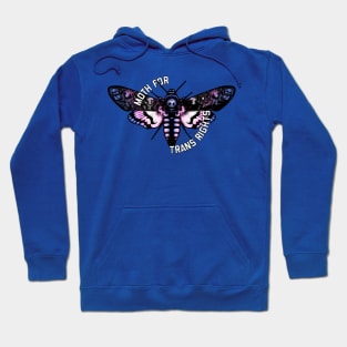 Moth For Trans Rights Hoodie
